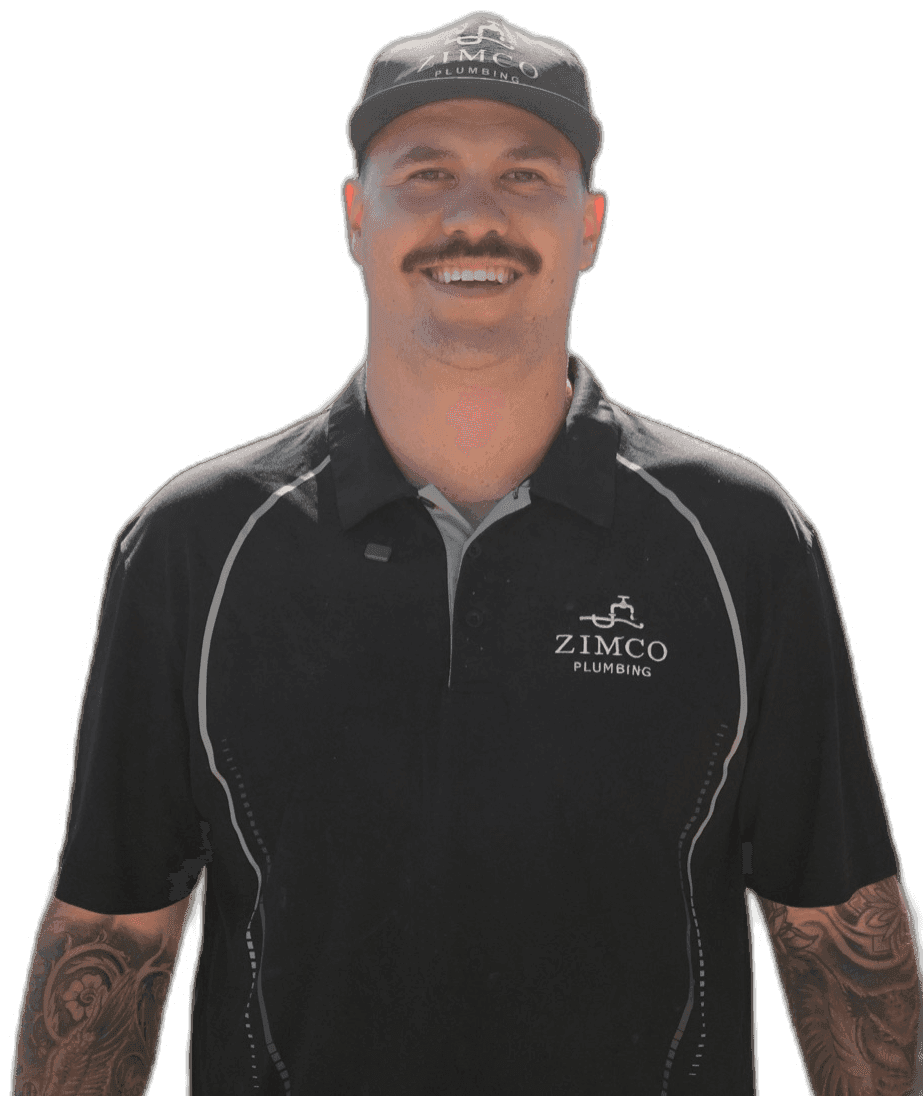 Zac Adams, owner of Zimco Plumbing